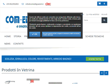 Tablet Screenshot of comedilgrazioli.it